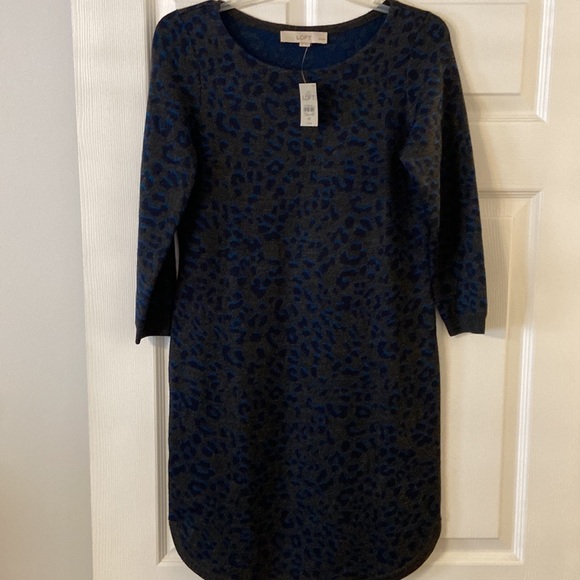 LOFT SWEATER DRESS SIZE SP BRAND NEW LENGTH 35” BUST 30” see all photos - Picture 5 of 12